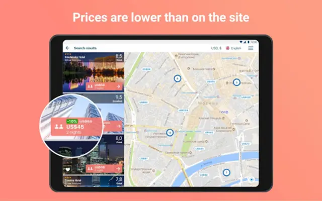 ZenHotels — hotel booking android App screenshot 2